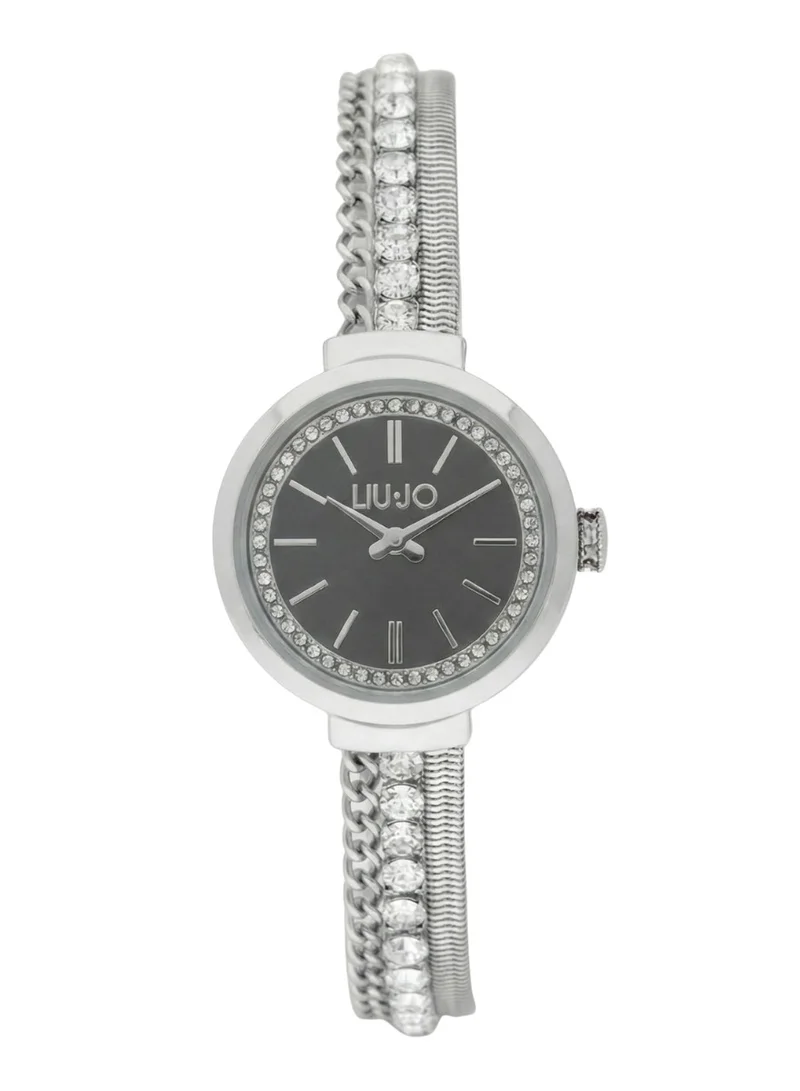 ليو جو طقم ساعات ليو جو فضي